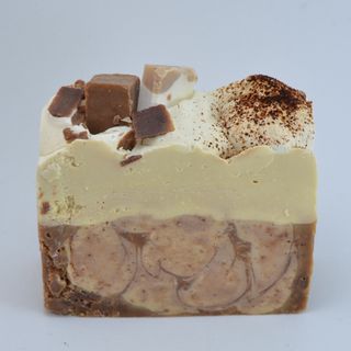 Jabón pastel de brownie