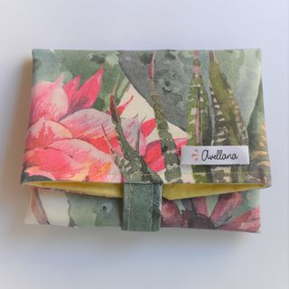 Portabocadillo de Cactus y Flores