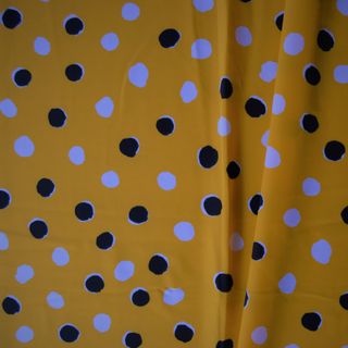 Topos irregulares con fondo amarillo Topos irregulares con fondo amarillo